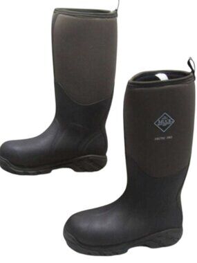 NEW MUCK Boot Men's Size 11 Black/Brown Arctic Pro Boots - ACP-998K